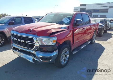 2019 Ram 1500 Big Horn/Lone Star 4X2 5'7 Box from USA, damaged, VIN 1C6RREFT0KN549156